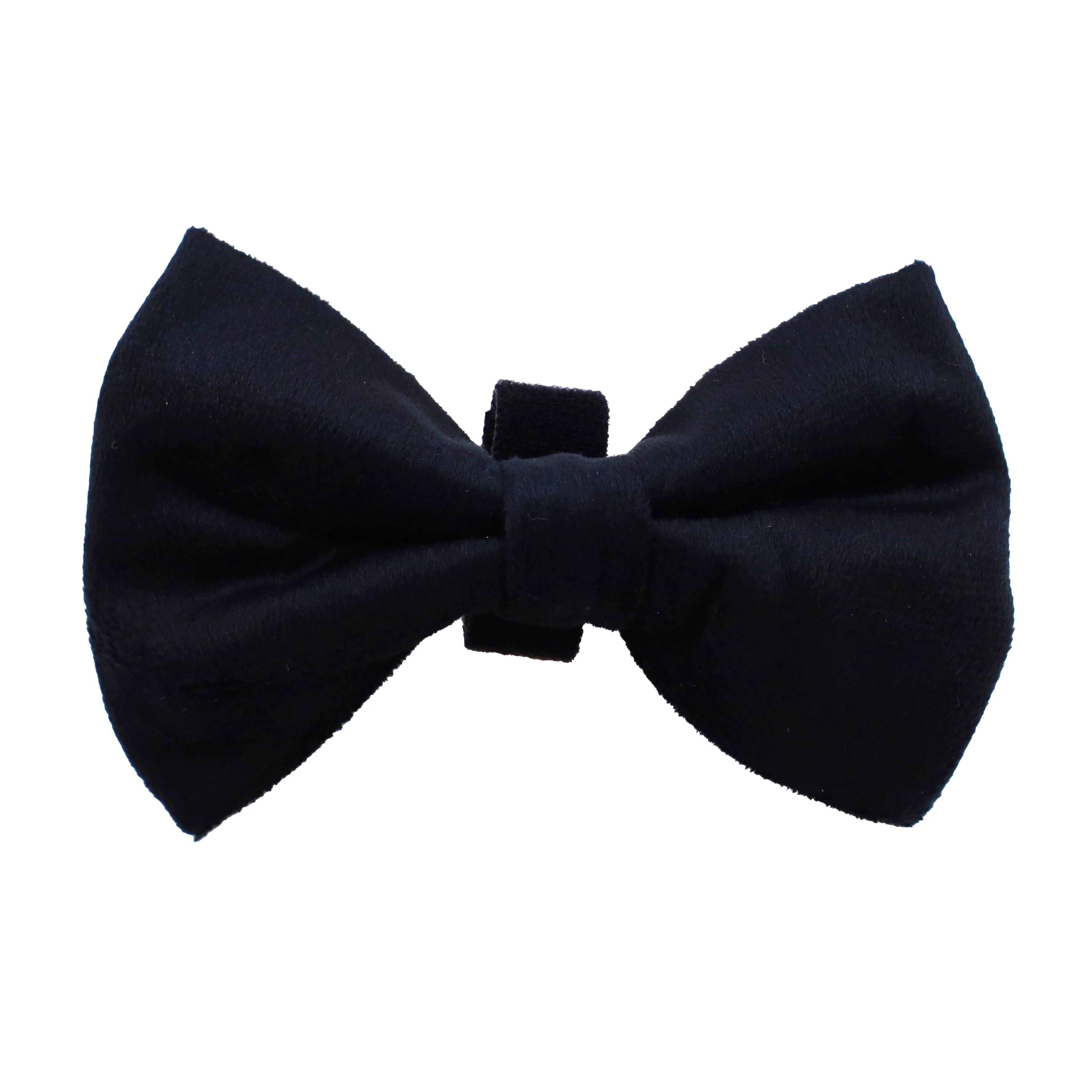 Black Velvet Bow Tie - Image 3