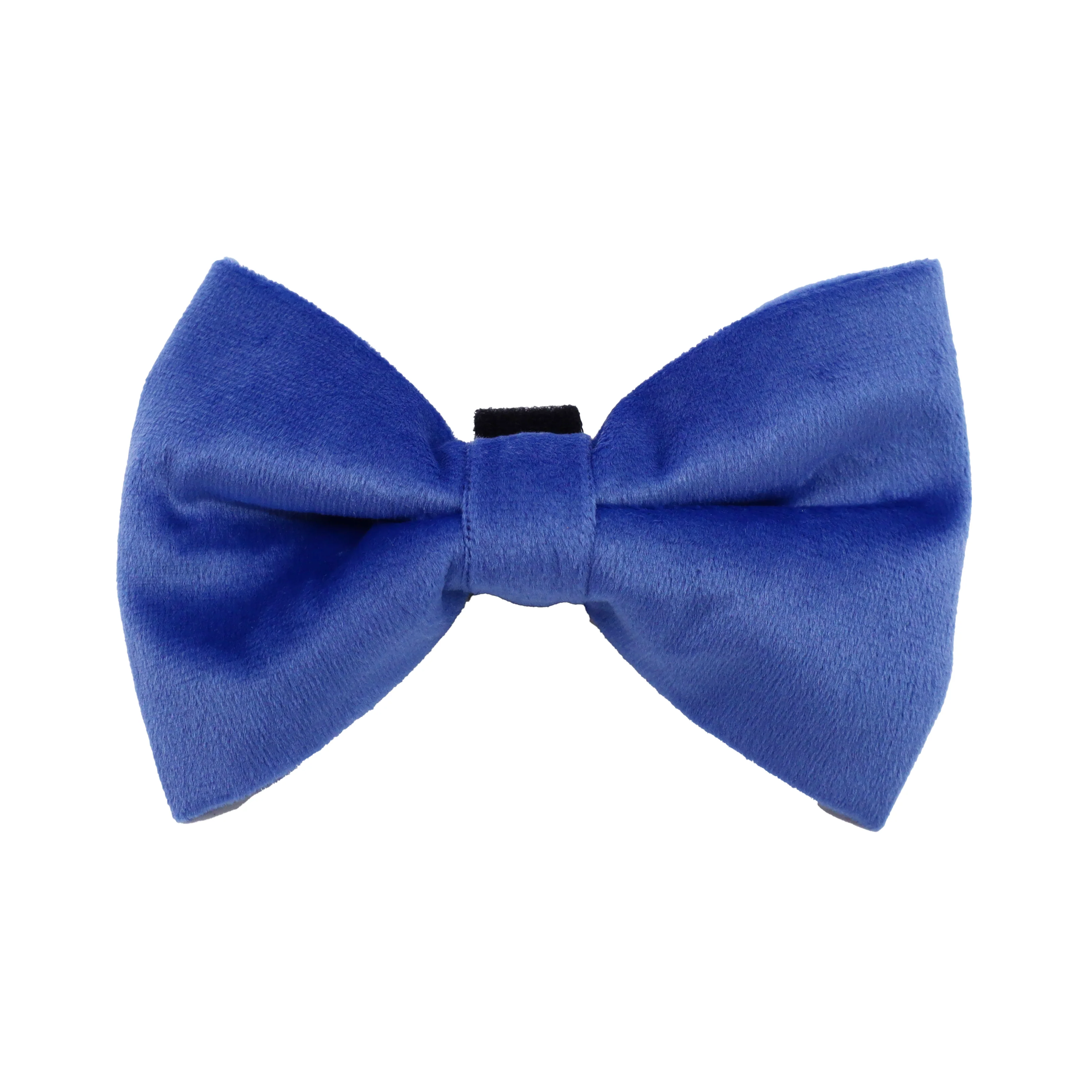 Blue Velvet Bow Tie - Image 3