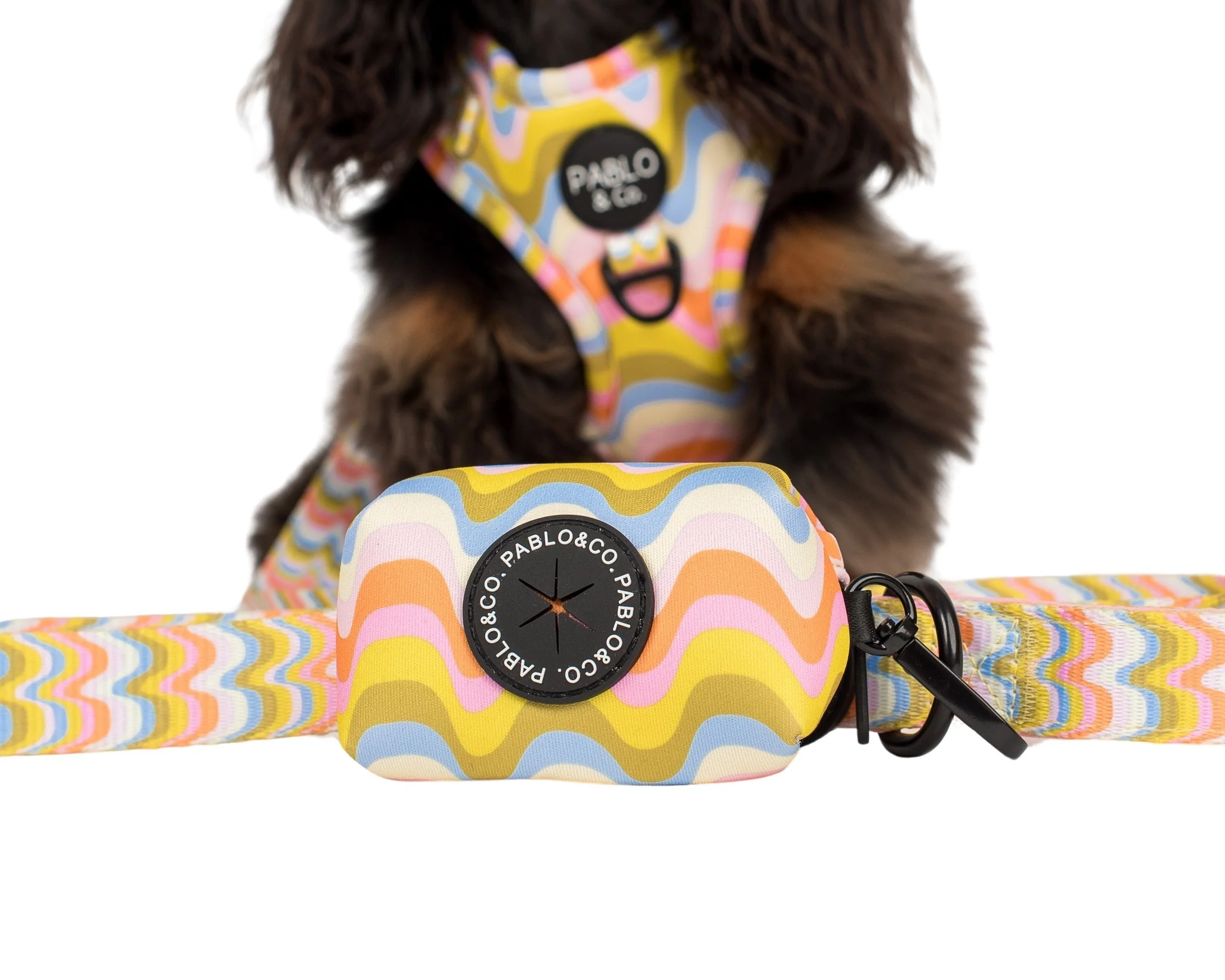 Boho Waves - Poop Bag Holder - Image 2