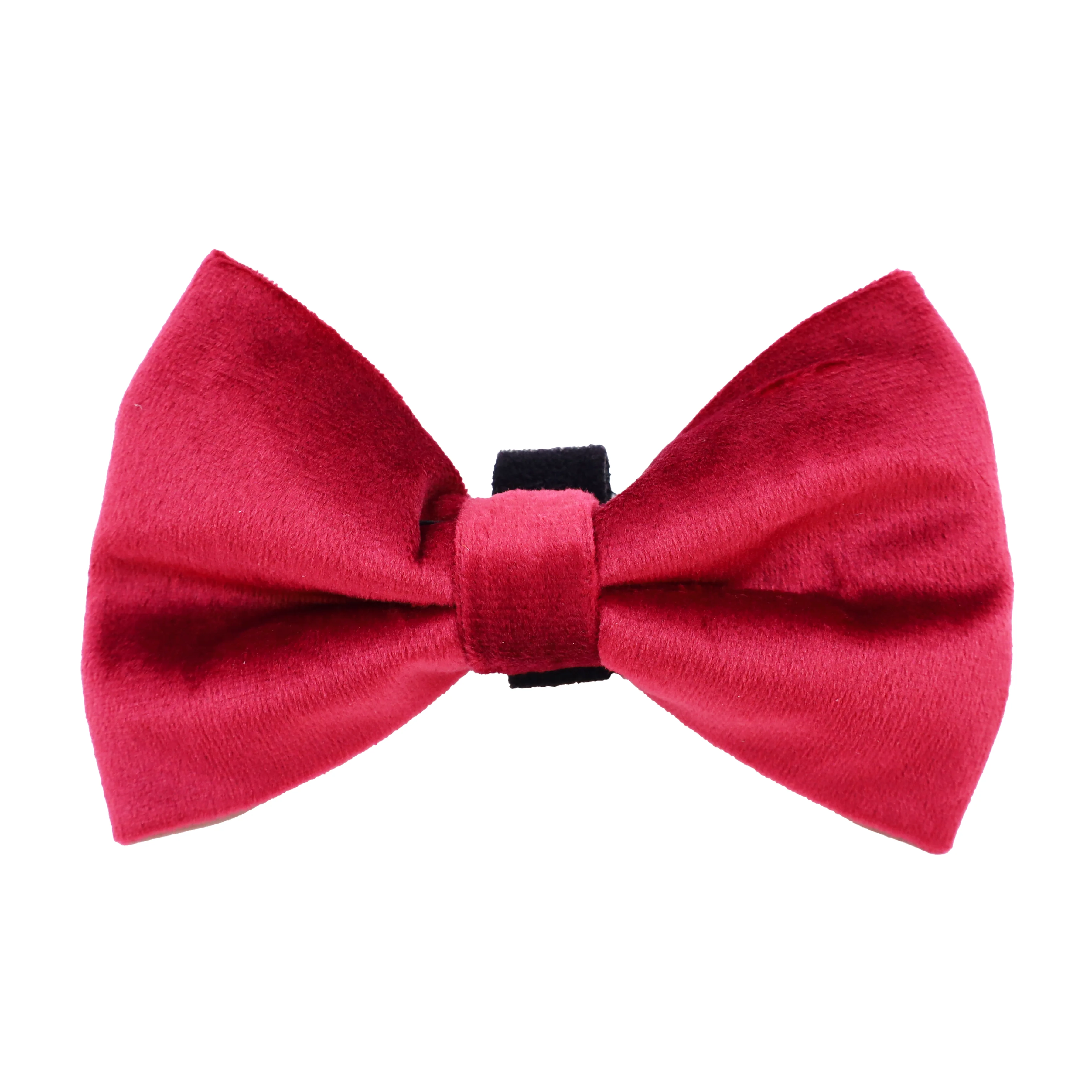 Merlot Velvet Bow Tie - Image 4