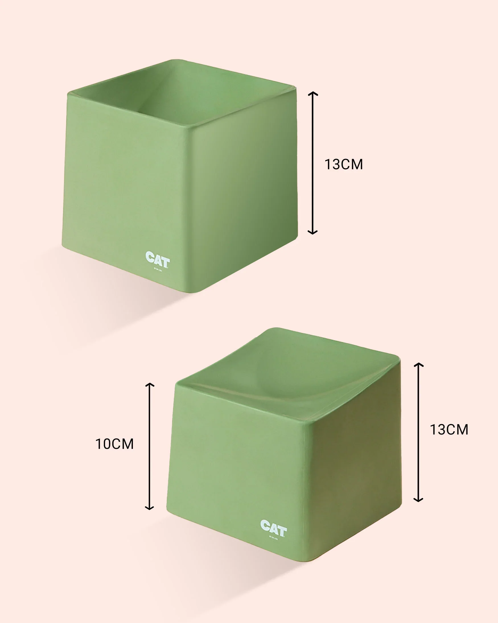 CAT Corner Bowl Set - Blush - Image 8