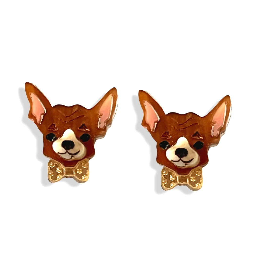Chihuahua Pet Earrings - Image 2