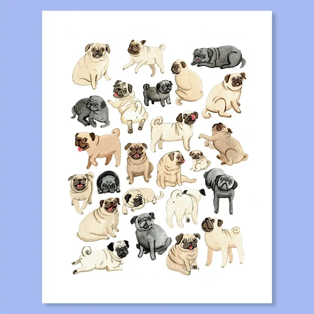 Dog Breeds Art Prints - Image 10