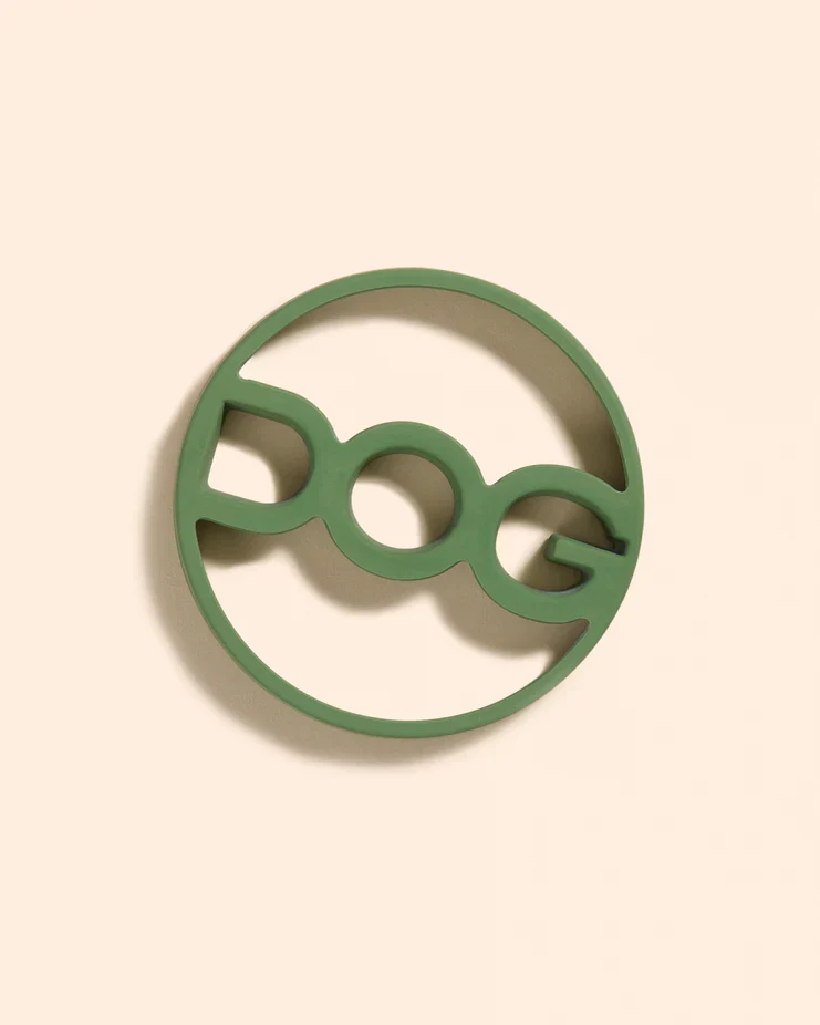 DOG Corner Bowl Set - Olive - Image 5