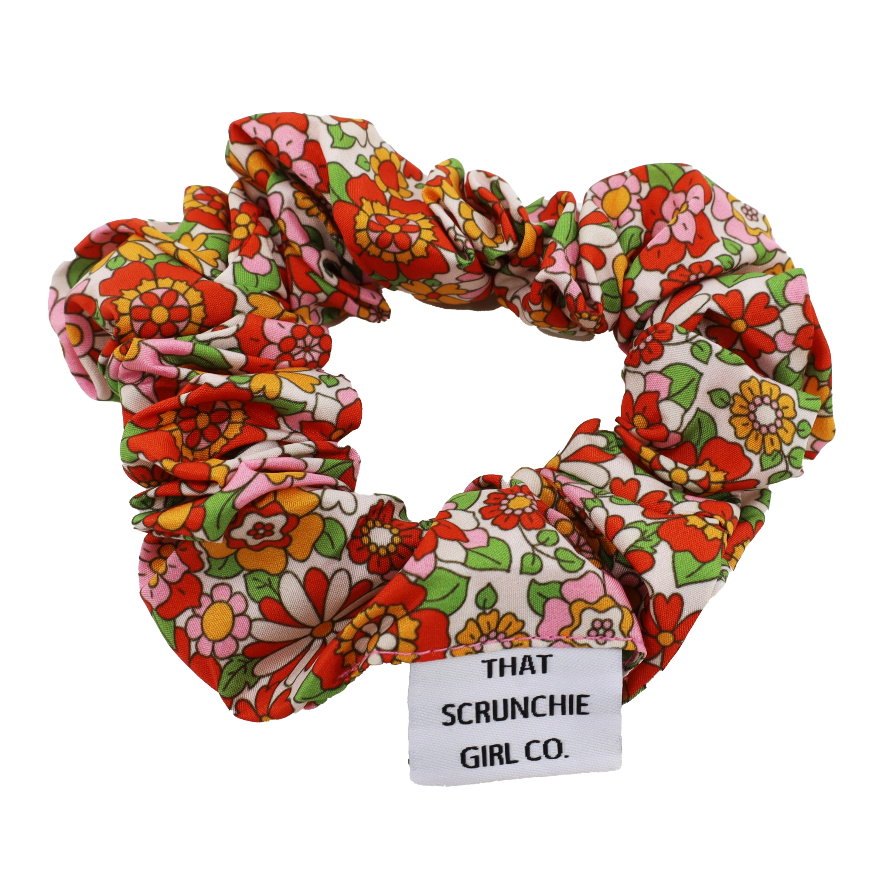 Flowers in the Field Scrunchie