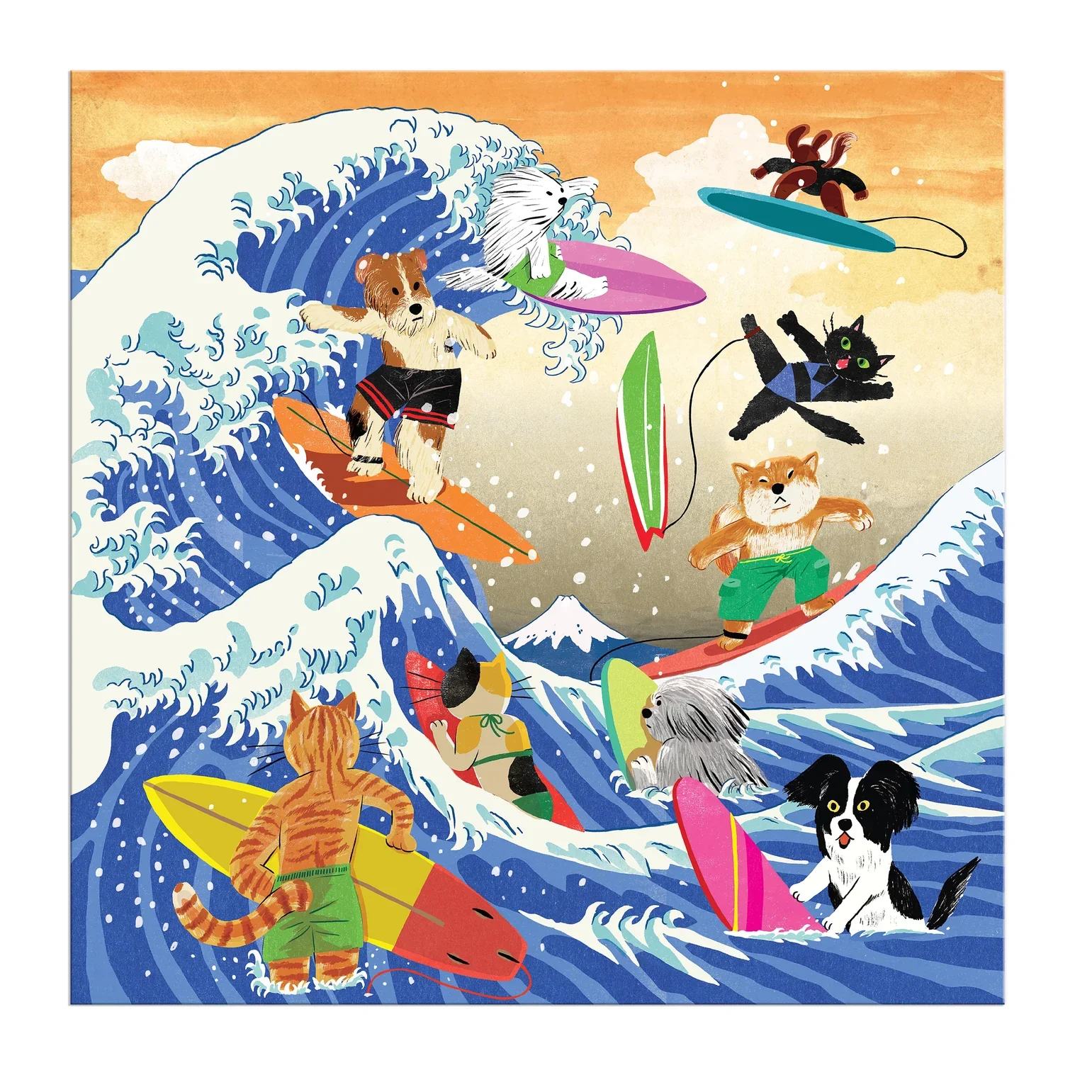 Galison: The Great Surf Puzzle 500pc - Image 3