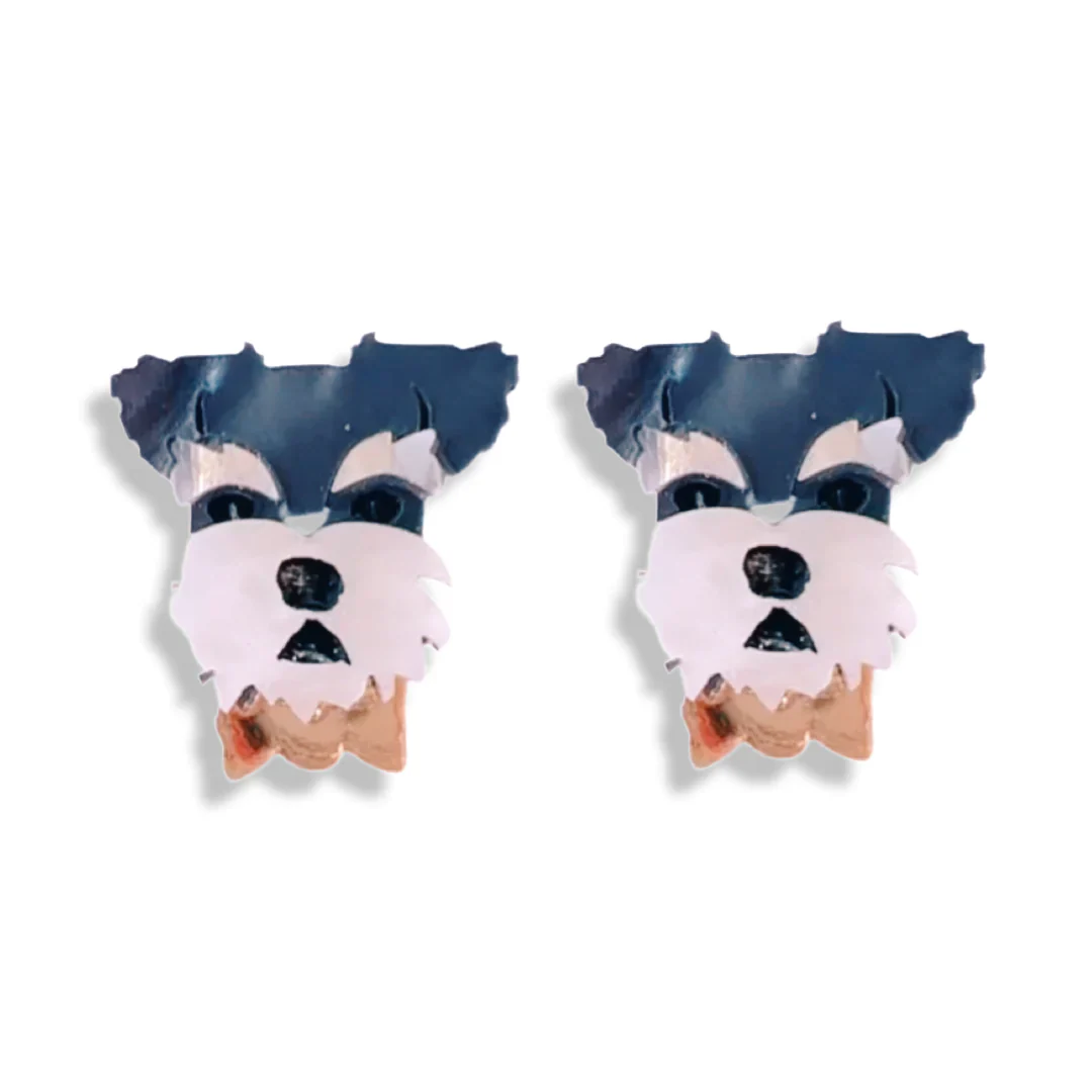 Schnauzer Pet Earrings - Image 5