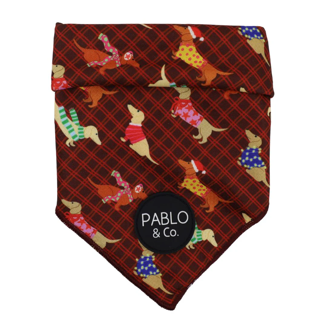 Merry Little Dachshunds: Dog Bandana - Image 3