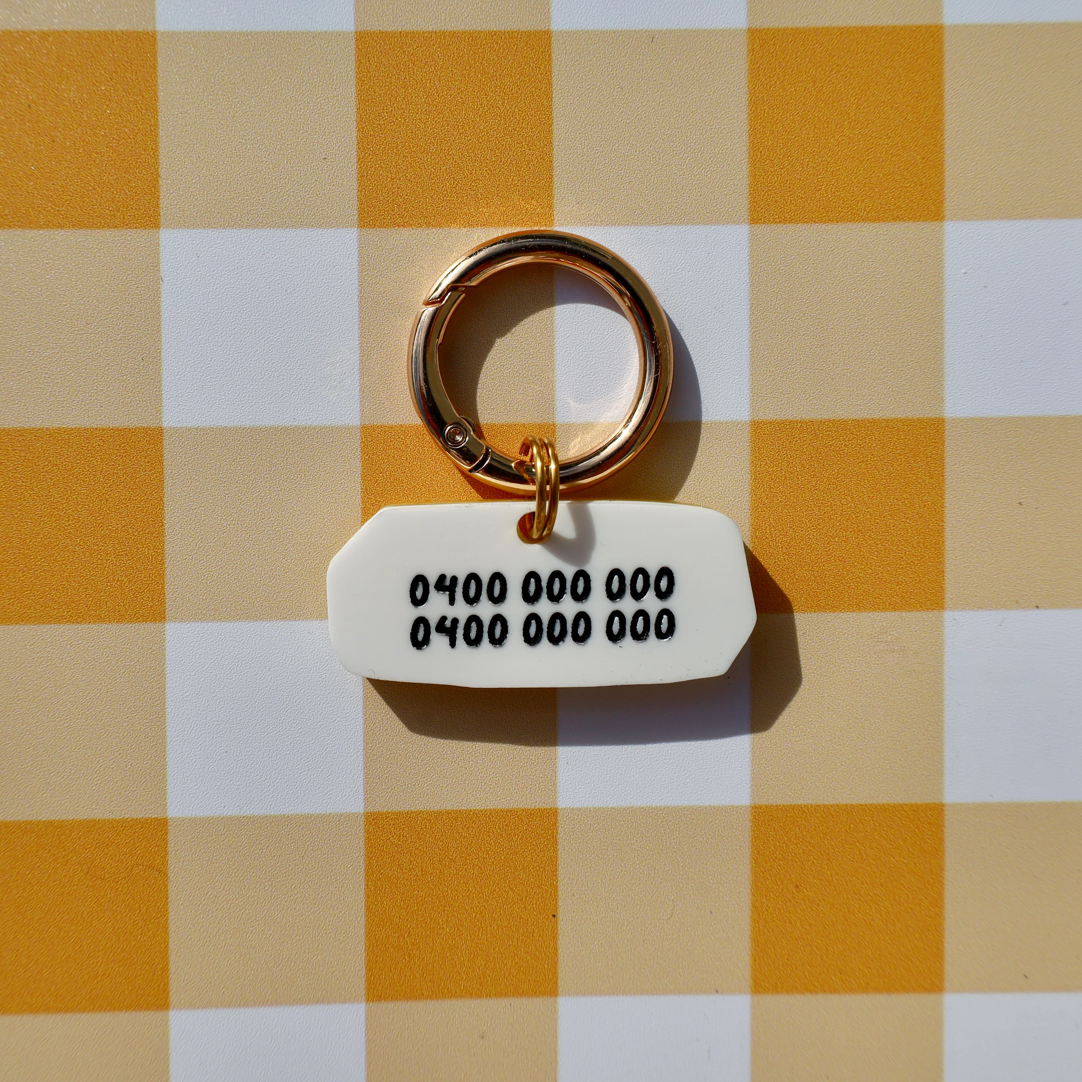 Personalised Pet ID Tag: Butter - Image 2