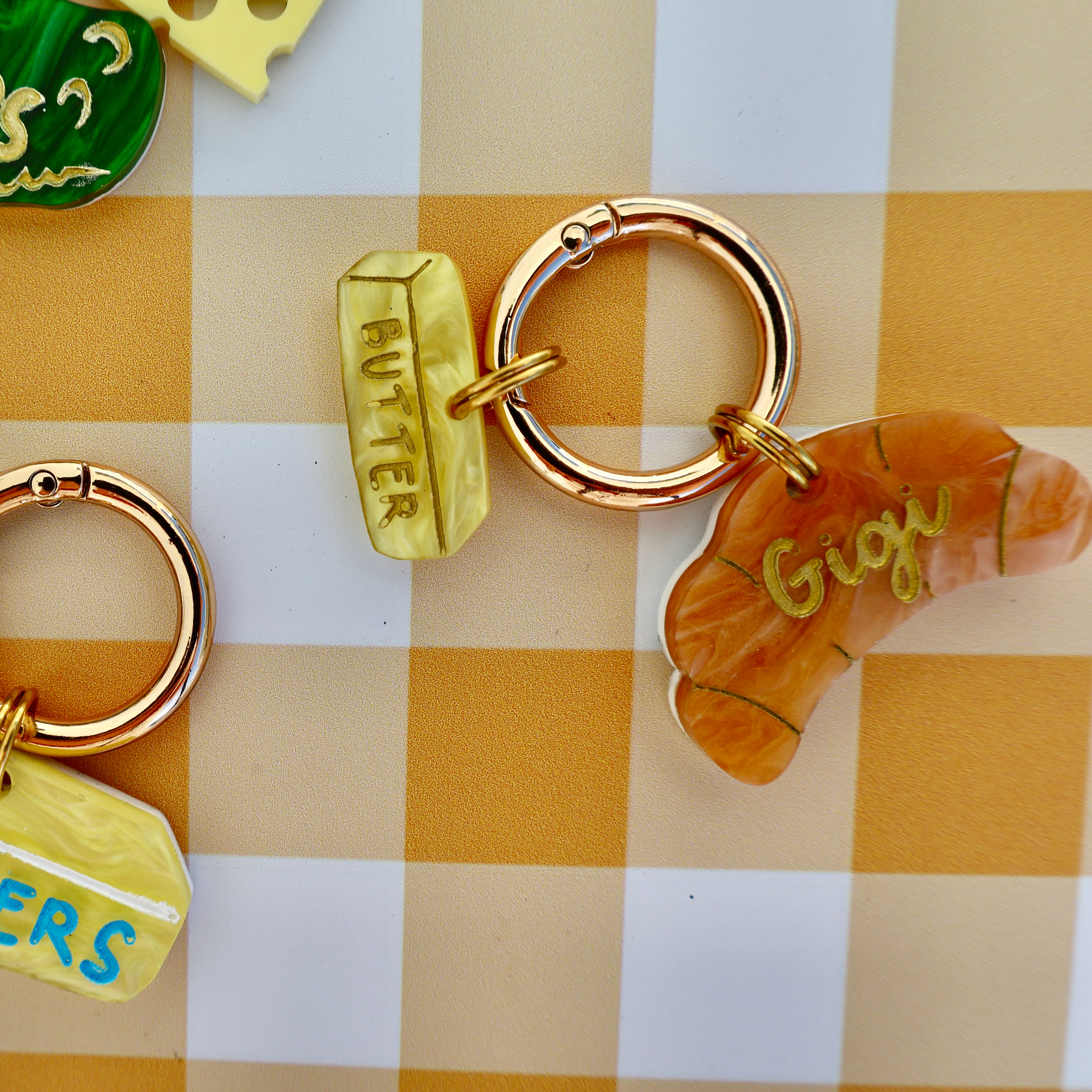 Personalised Pet ID Tag: Croissant - Image 3
