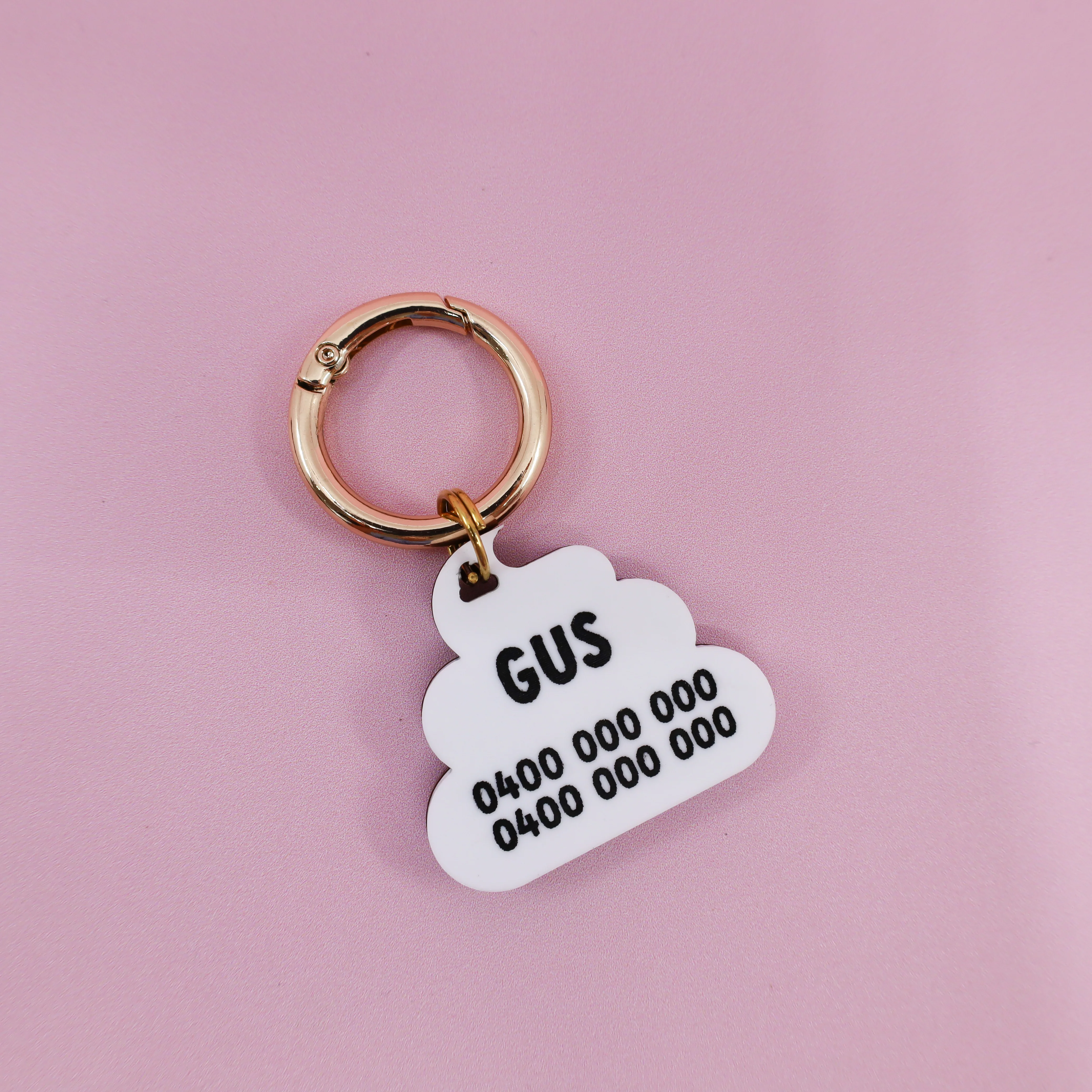 Personalised Pet ID Tag: Lil Shit - Image 4