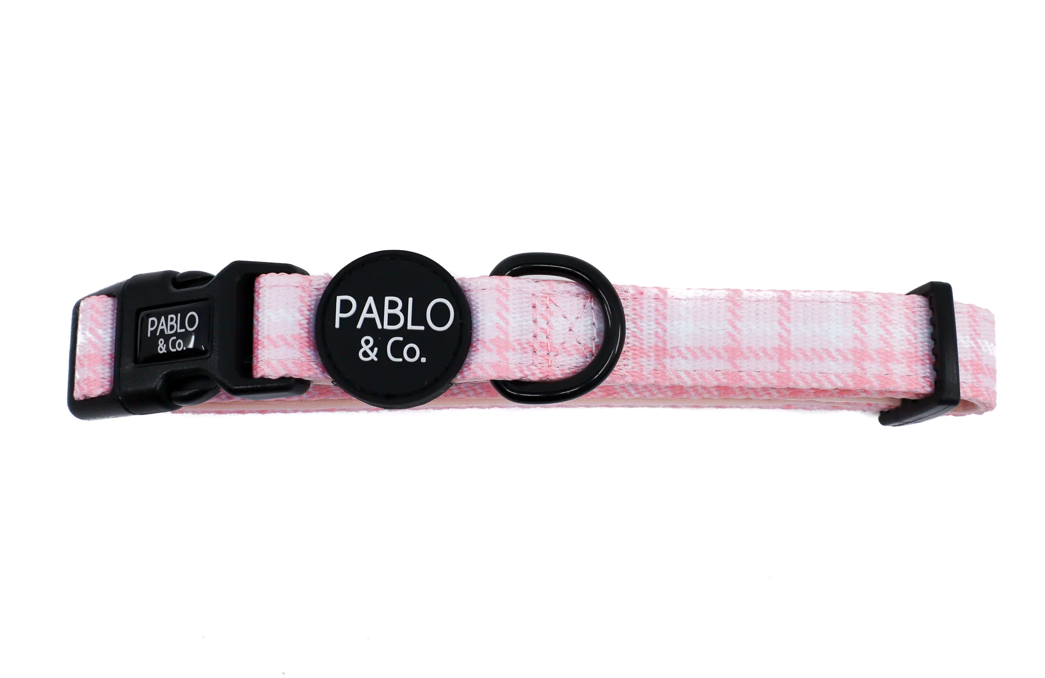 Pink Houndstooth: Collar - Image 2