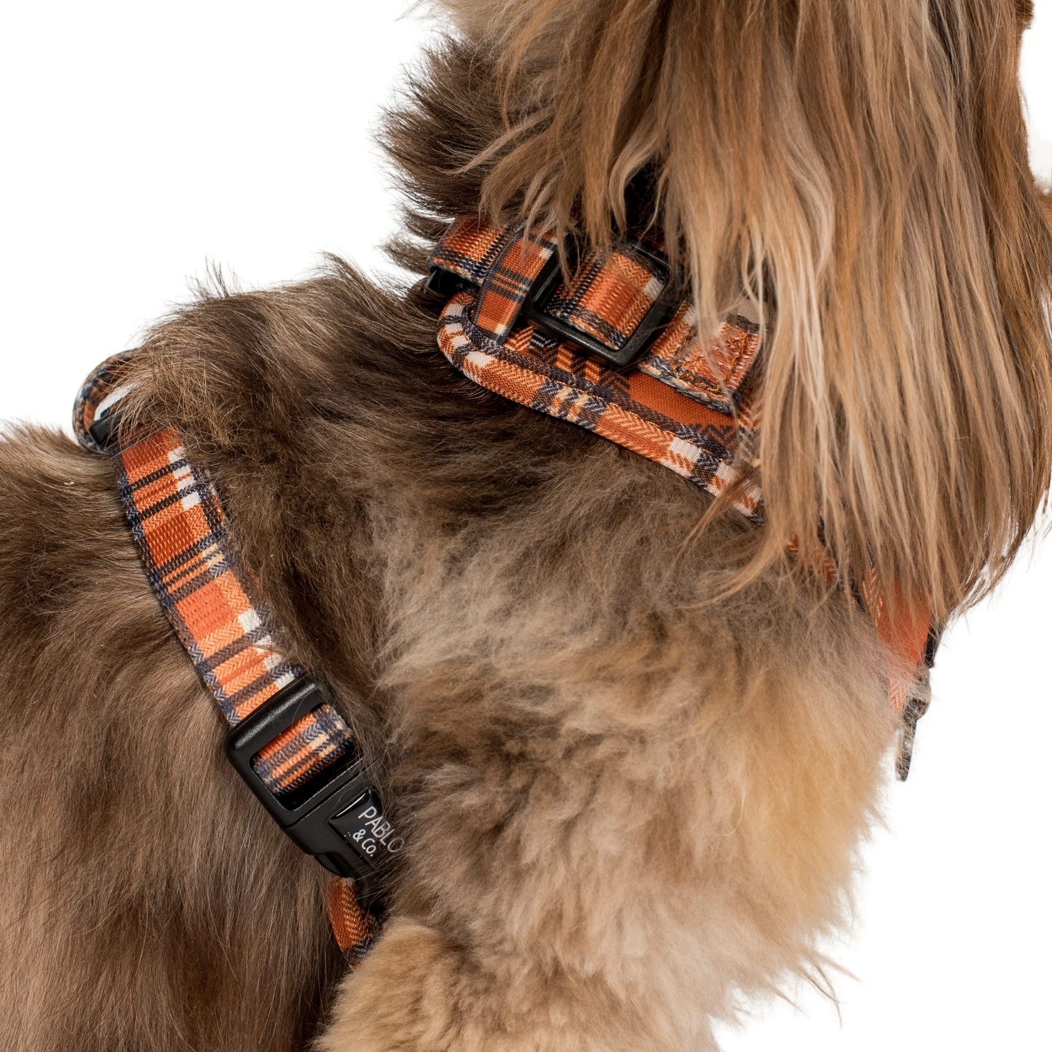 Vintage Plaid: Adjustable Harness - Image 3