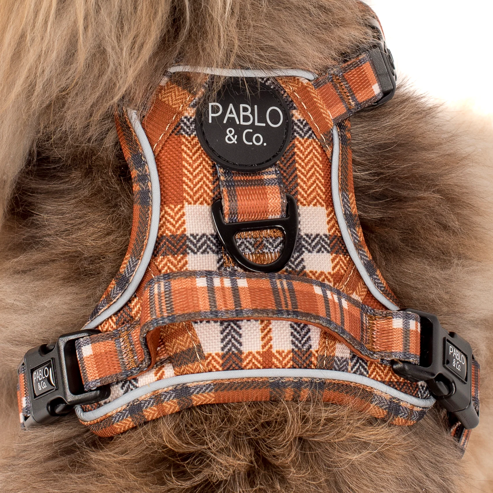 Vintage Plaid: No Pull Adventure Harness - Image 10