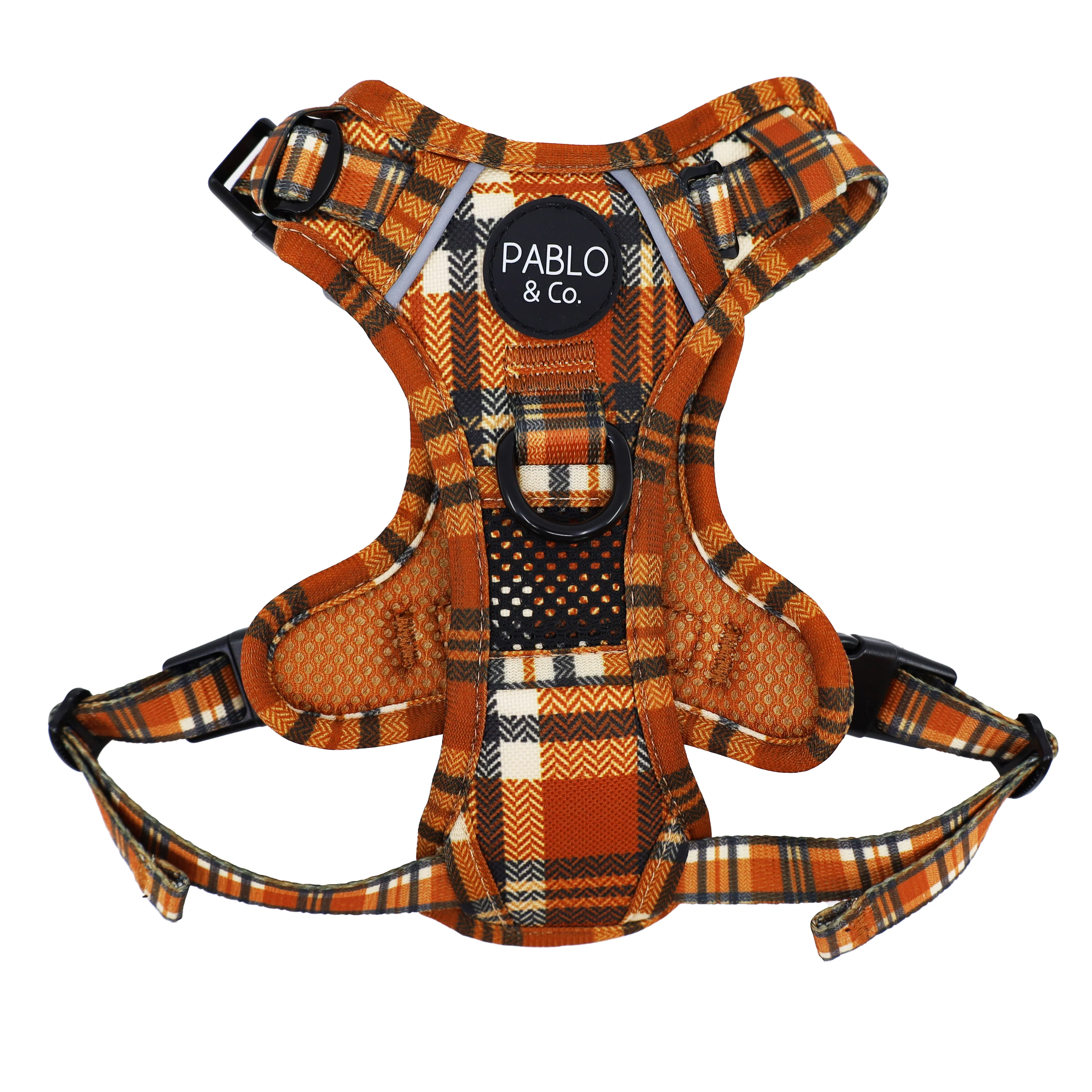 Vintage Plaid: No Pull Adventure Harness - Image 11