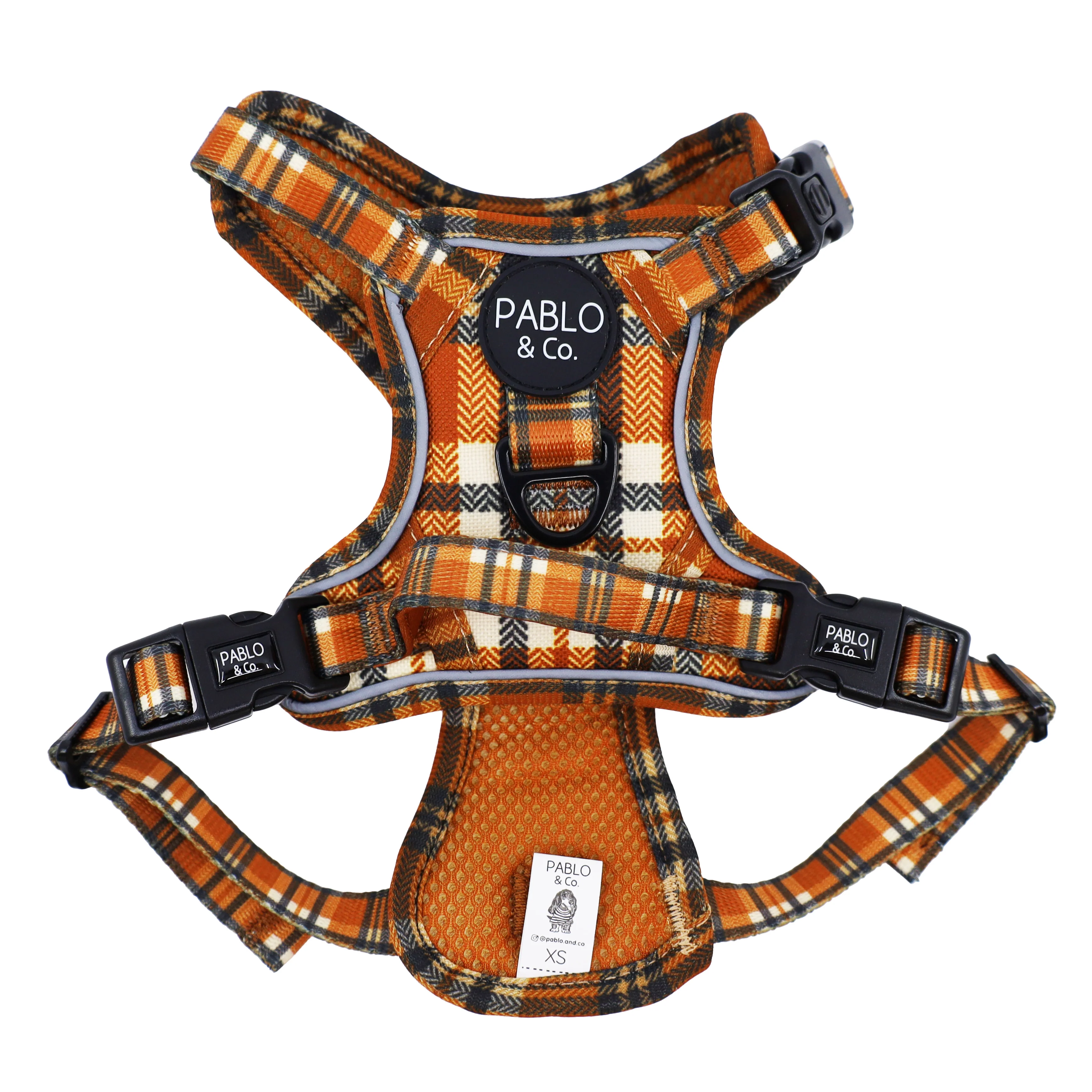 Vintage Plaid: No Pull Adventure Harness - Image 12