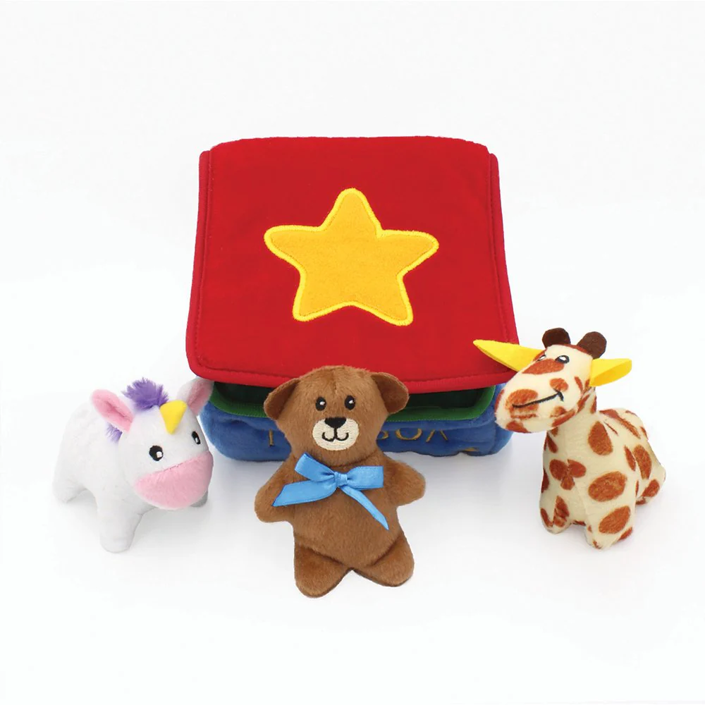 Zippy Paws: Toy Box Burrow Toy - Image 2